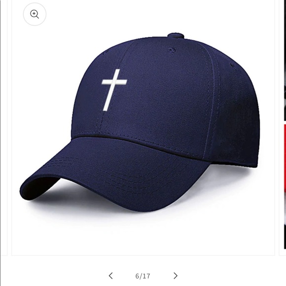 Hat with cross - Picture 7 of 9